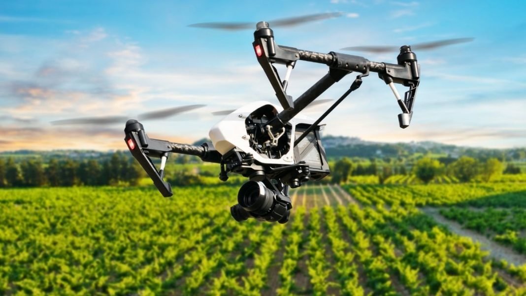 drone viñedo viticultura tratamiento fitosanitarios