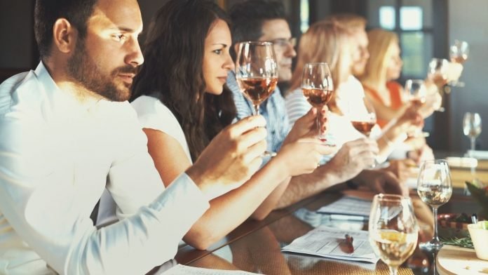 los adjetivos del vino cata