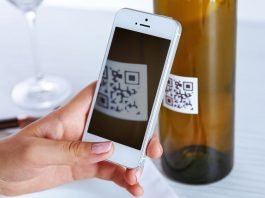 etiqueta digital vino codigo qr